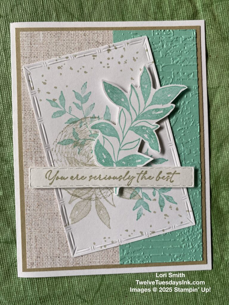 Textured Notes bundle, Woven Textures DSP, July & August Stamp Club