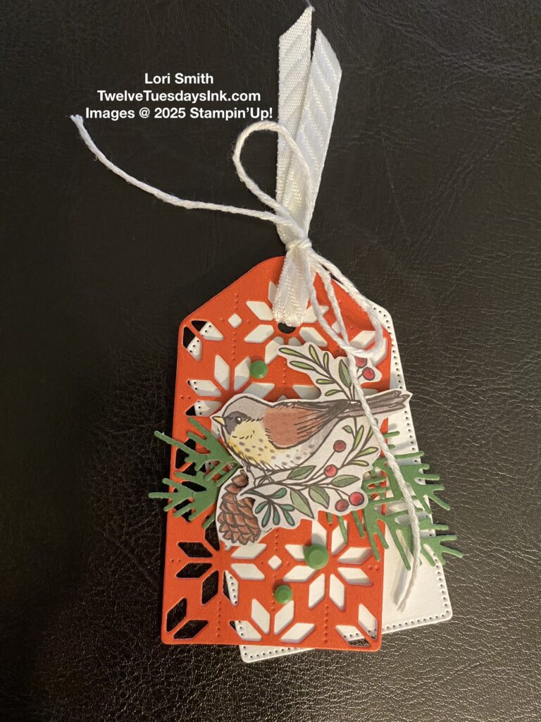 Patterned Tags, 2025 Fall catalog