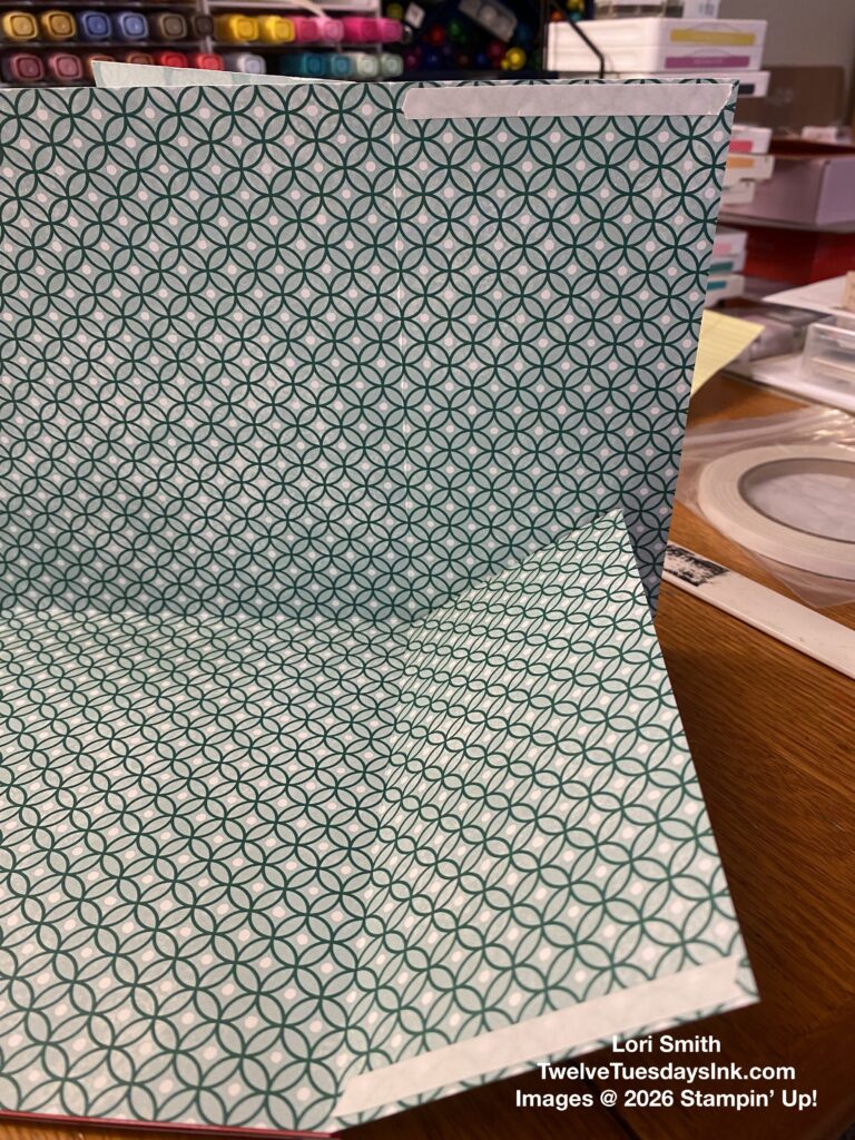 tape the journal pockets