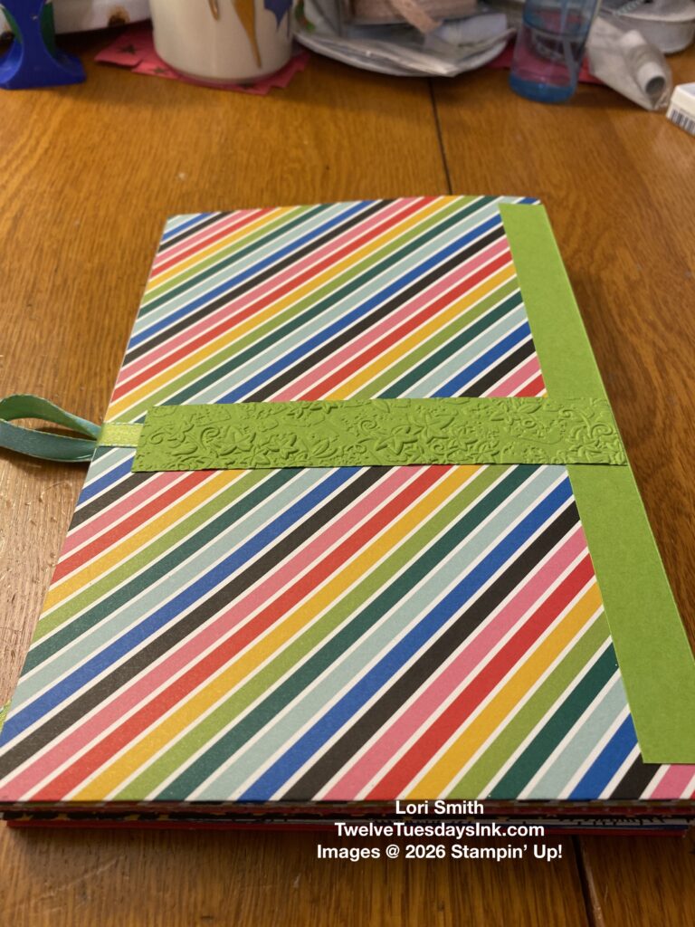 secure keepsake journal ribbons