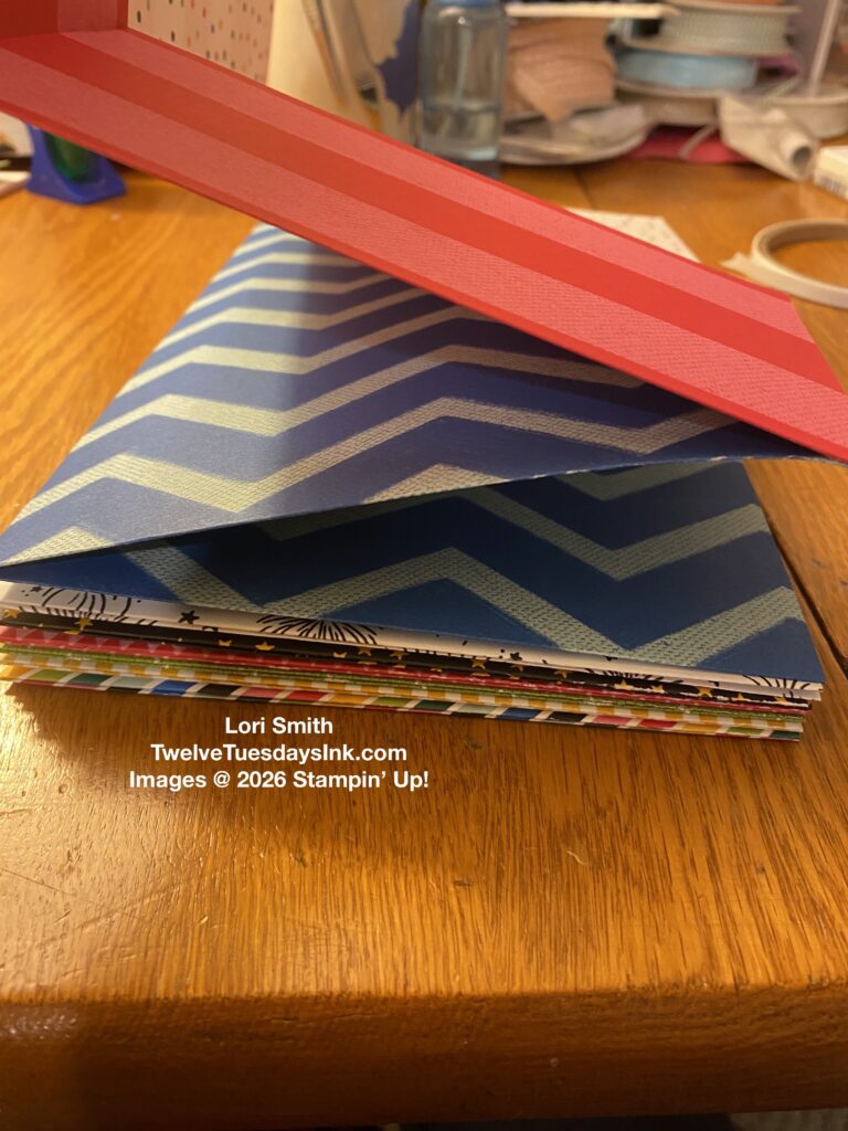 tape the keepsake journal pages