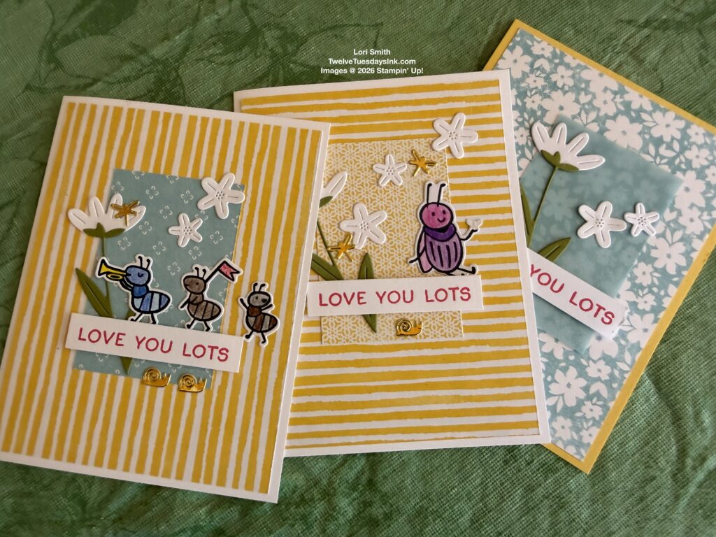 vellum, Sunset Shimmer vellum, Sweet Bugs, Mixed Up Patterns 